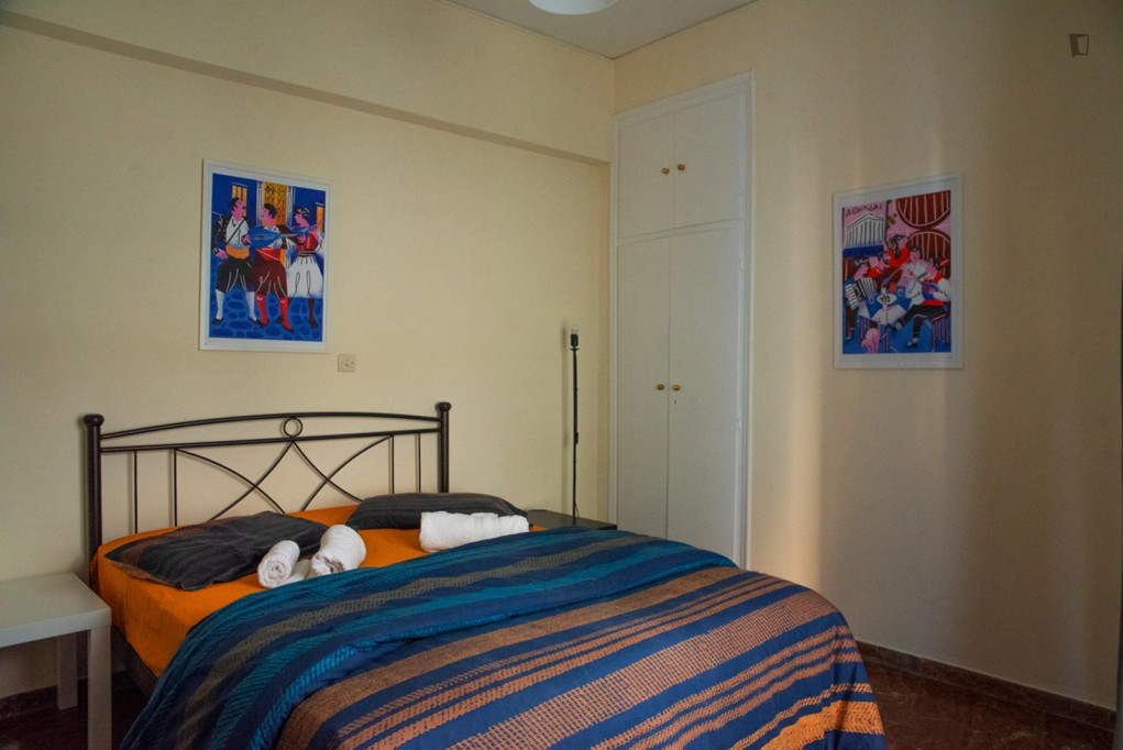 Delightful studio apartment in Polygono - Athens - chambre - ImmoJeune