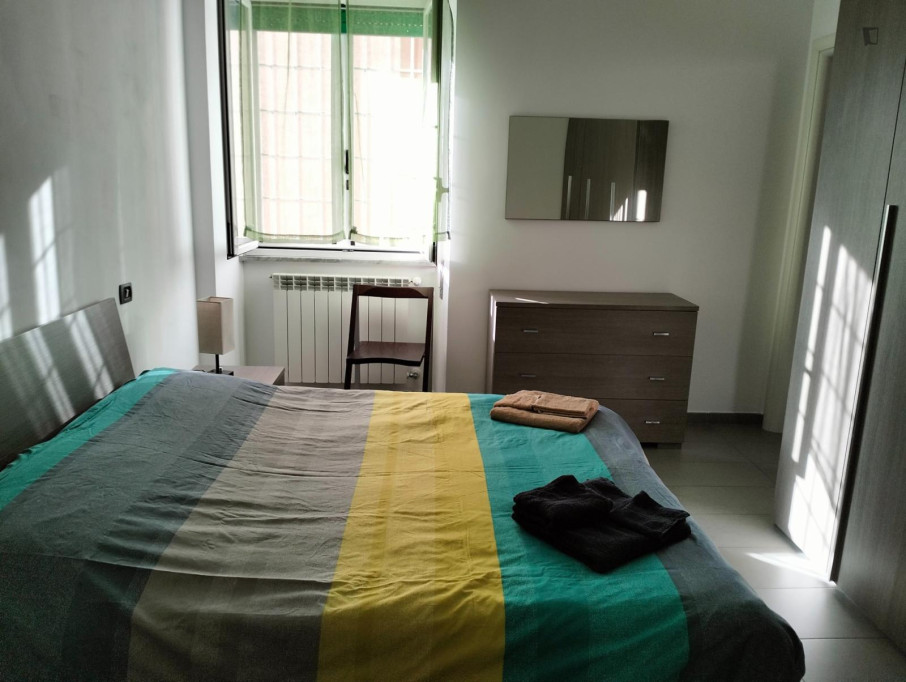 Monteverde, 1-bedroom apartment, with outdoor area - Rome - chambre - ImmoJeune