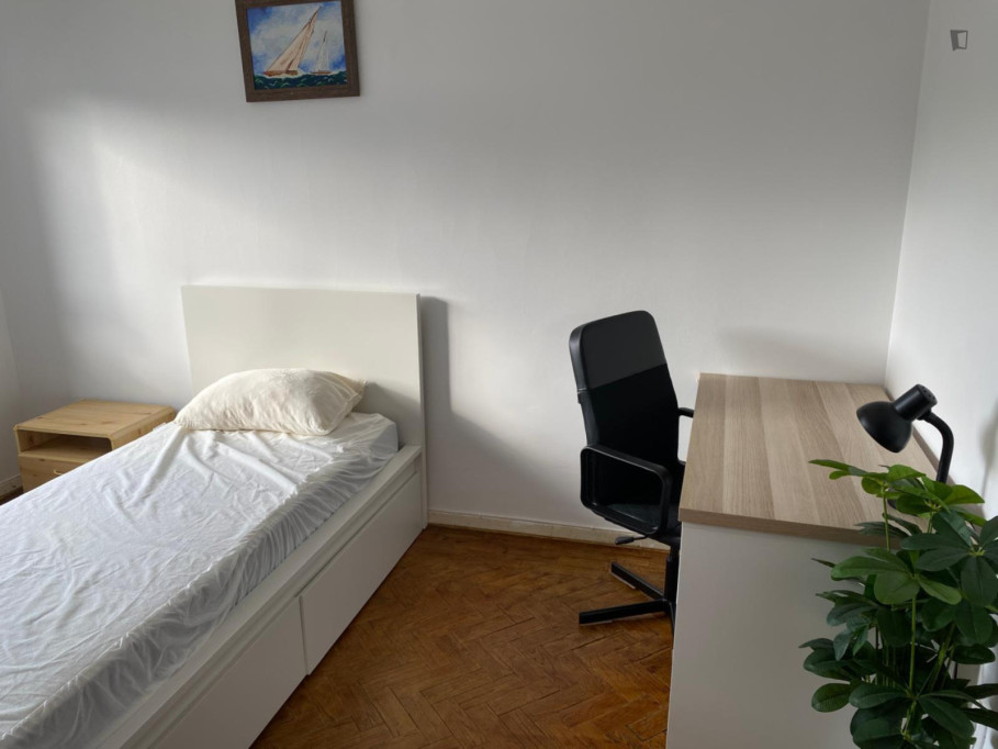 Single bedroom in 3-bedroom apartment - Lisbonne - chambre - ImmoJeune