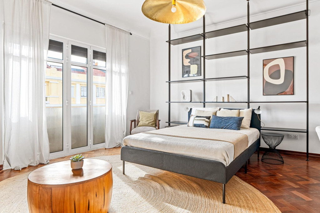 Big double bedroom next to the Parque Eduardo VII - Lisbonne - chambre - ImmoJeune