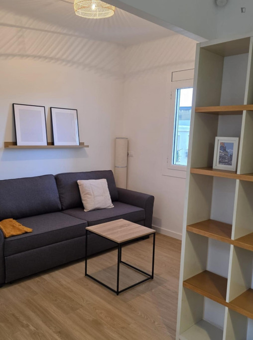 Charming 1-bedroom apartment in El Poble-sec - Barcelone - chambre - ImmoJeune