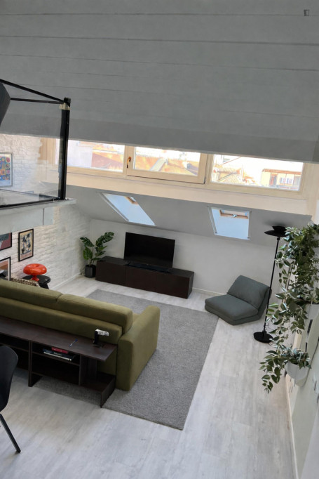 Design Loft in Brera - Milan - chambre - ImmoJeune