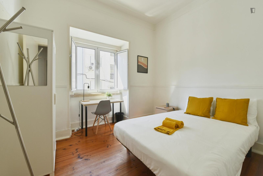Neat and cosy double bedroom in Penha de França - Lisbonne - chambre - ImmoJeune