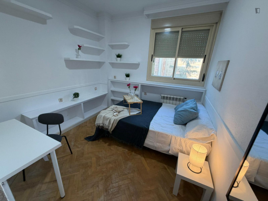 Homely double bedroom near the Vicálvaro campus of Universidad Rey Juan Carlos - Madrid - chambre - ImmoJeune
