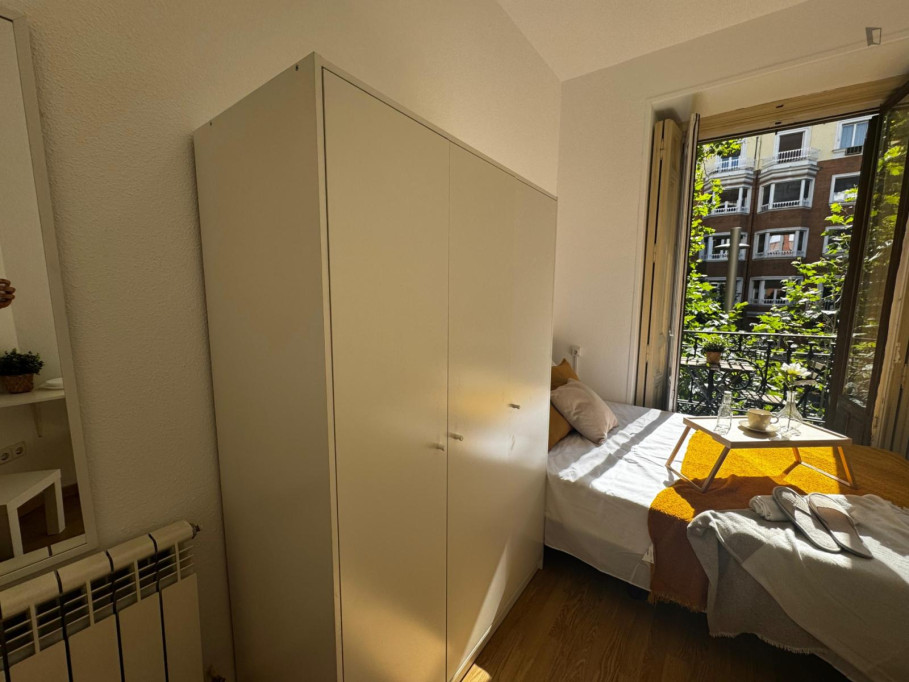 Delightful double bedroom near the Iglesia metro - Madrid - chambre - ImmoJeune