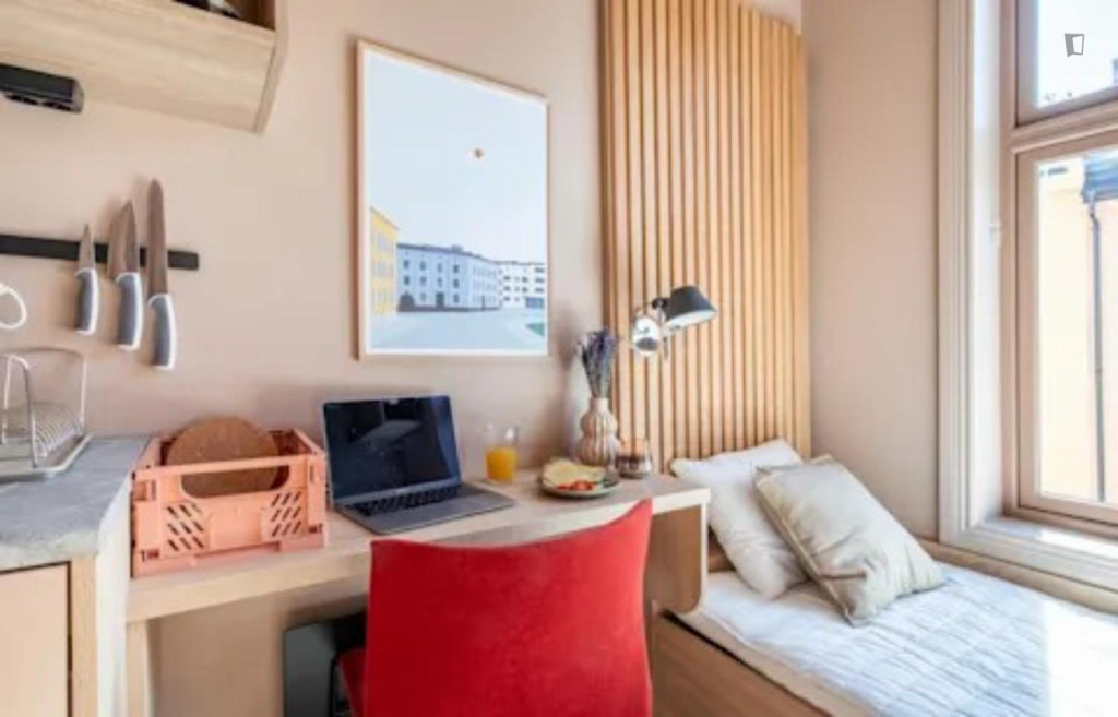 Lovely studio in Grünerløkka - Oslo - chambre - ImmoJeune