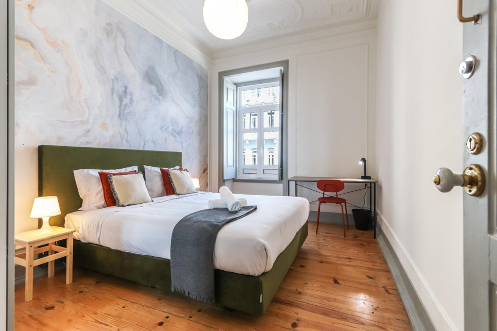 Stupendous double bedroom in Campo de Ourique - Lisbonne - chambre - ImmoJeune