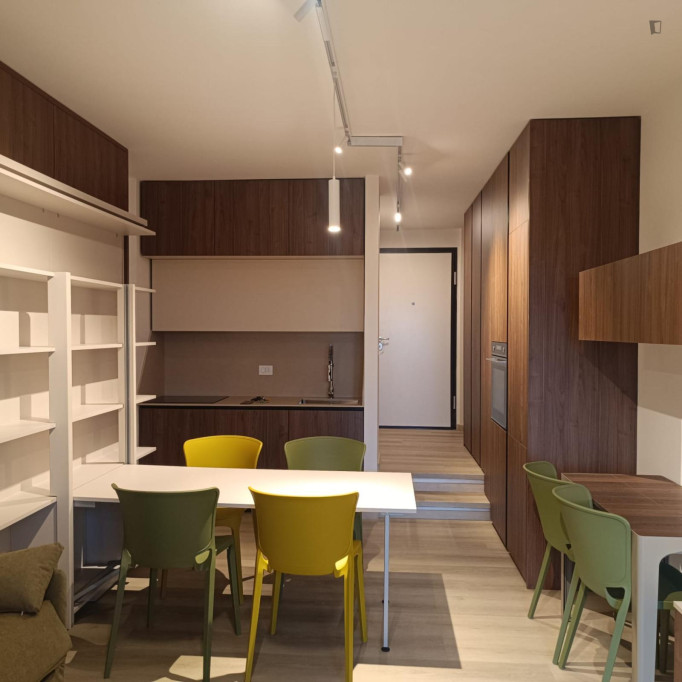 Studio, with outdoor area - Florence - chambre - ImmoJeune