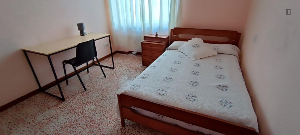 Pleasing double bedroom in fully furnshed apartment in central Salamanca - Salamanca - chambre - ImmoJeune