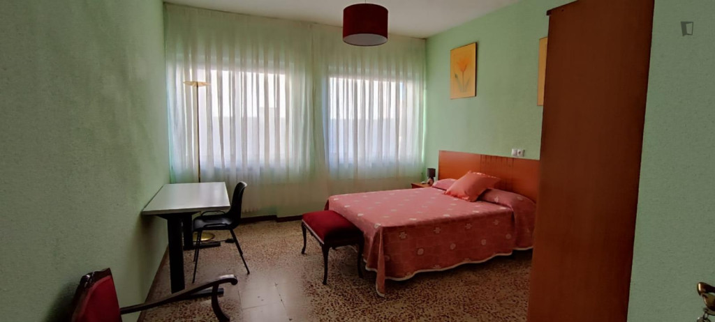 Bright double bedroom in fully furnshed apartment in central Salamanca - Salamanca - chambre - ImmoJeune