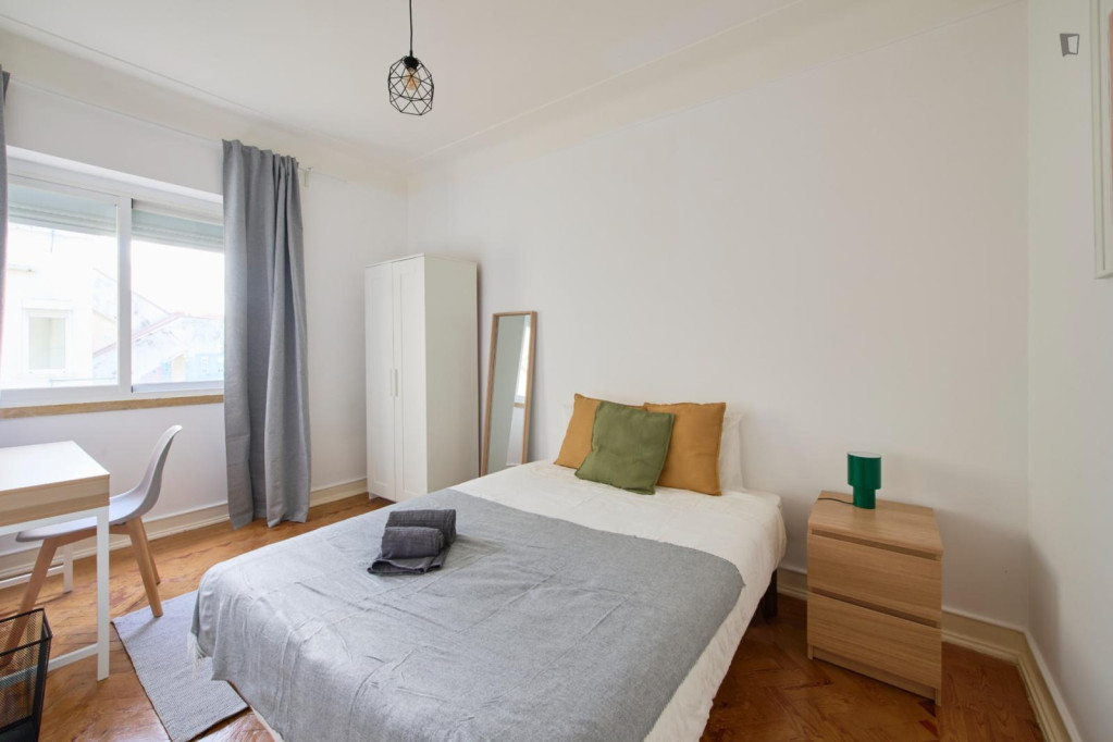 Neat and cosy double bedroom in Arroios - Lisbonne - chambre - ImmoJeune