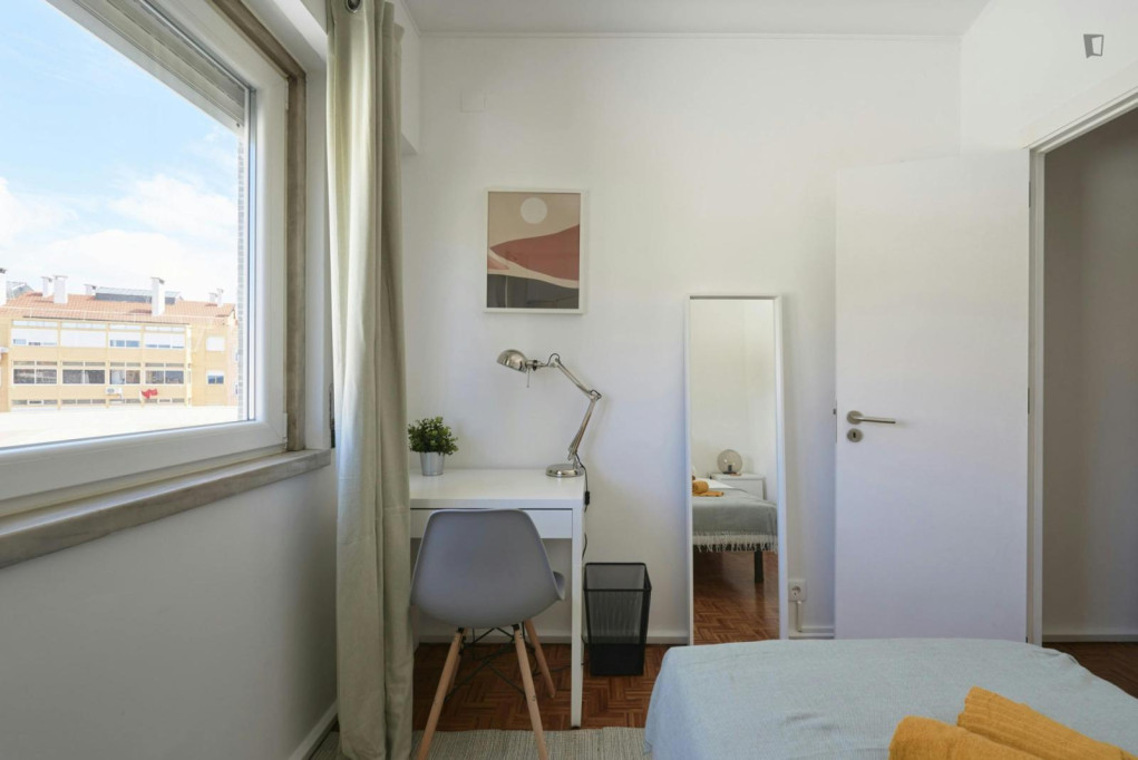 Alluring single bedroom in Campolide - Lisbonne - chambre - ImmoJeune