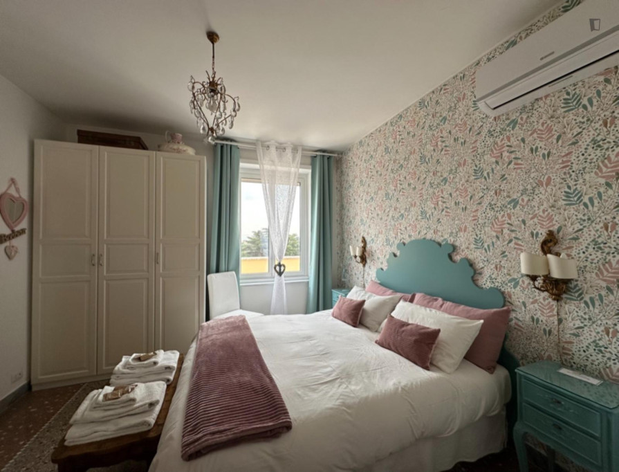 1-bedroom apartment, with outdoor terrace - Rome - chambre - ImmoJeune