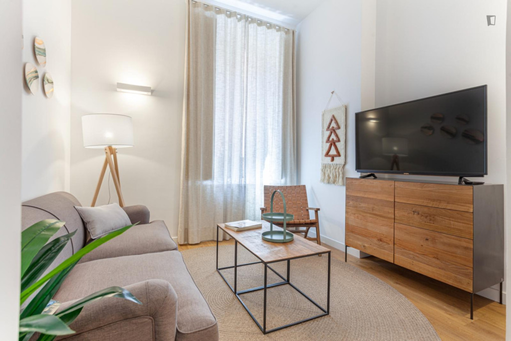 Bright 2-bedroom apartment in Huertas-Cortes - Madrid - chambre - ImmoJeune