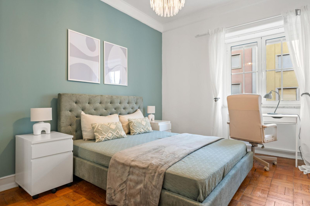 Cosy double bedroom in Alvalade - Lisbonne - chambre - ImmoJeune