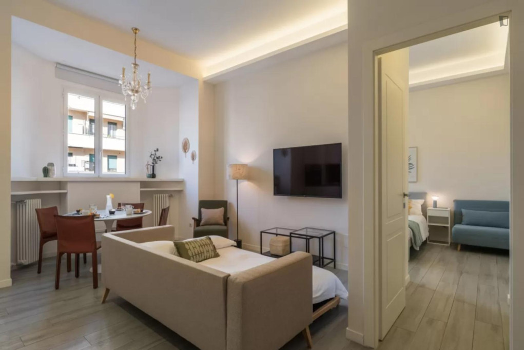 Very nice 2 bedroom apartment in the Prati neighbourhood - Rome - chambre - ImmoJeune