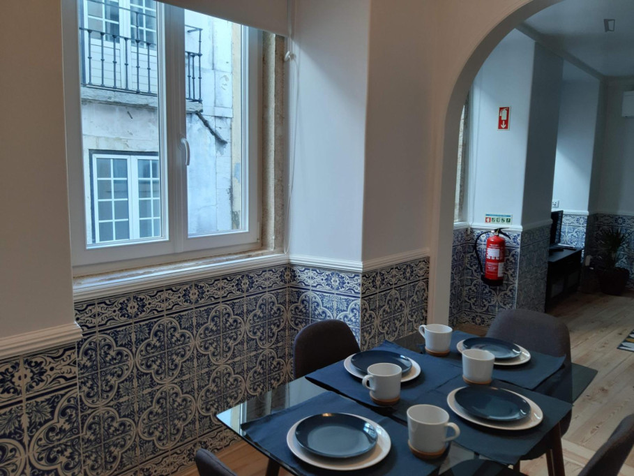 Charming 2-bedroom flat near Chiado - Lisbonne - chambre - ImmoJeune