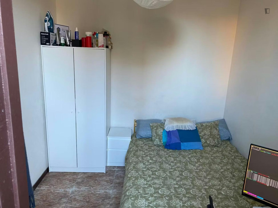 Bright double bedroom in Dreta de l'Eixample - Barcelone - chambre - ImmoJeune
