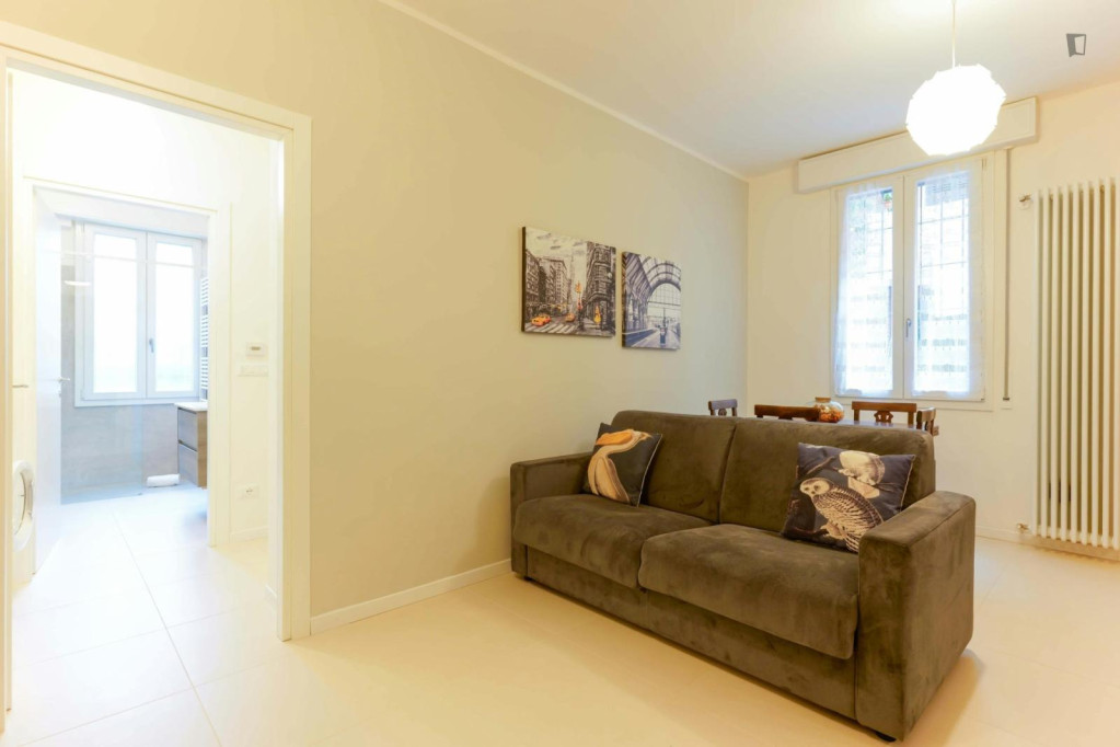 Charming 1-bedroom apartment in Bolognina - Bologne - chambre - ImmoJeune