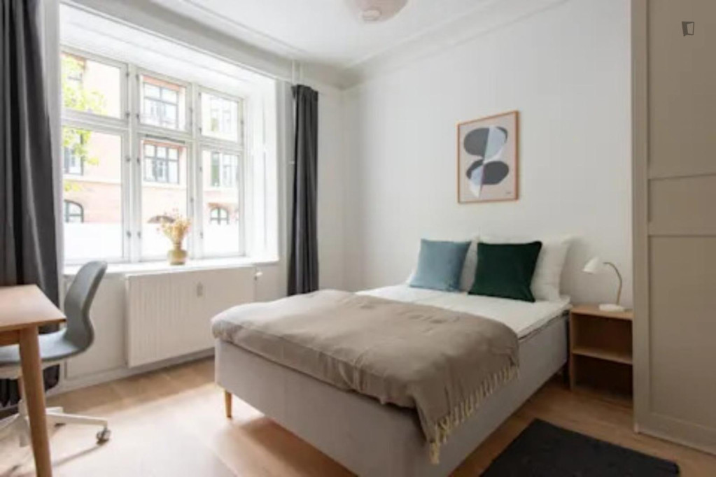 Pleasant double bedroom in Frederiksberg C - Copenhagen - chambre - ImmoJeune