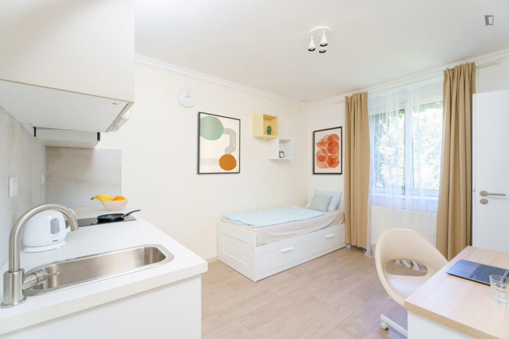 Appealing studio near the Kačerov train station - Prague - chambre - ImmoJeune