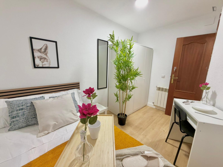 Very nice double bedroom in Palomeras Sureste - Madrid - chambre - ImmoJeune