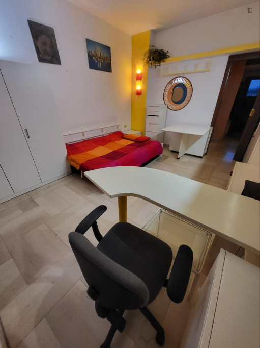 Double bedroom, in 2-bedroom apartment in Milan - Milan - chambre - ImmoJeune