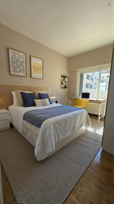 Pleasant double bedroom in Dreta de l'Eixample - Barcelone - chambre - ImmoJeune