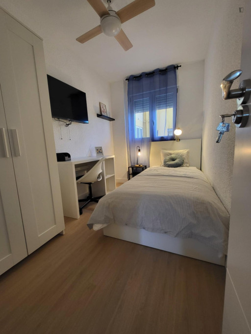Welcoming single bedroom near Alacant train station - Alicante - chambre - ImmoJeune