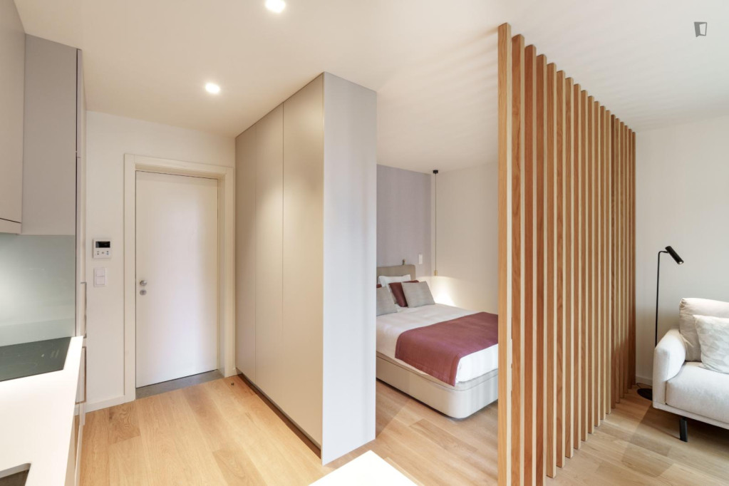Very neat studio in Santo Ildefonso - Porto - chambre - ImmoJeune