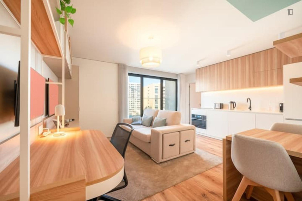 Charming and fully furnished 1-bedroom flat - Lisbonne - chambre - ImmoJeune