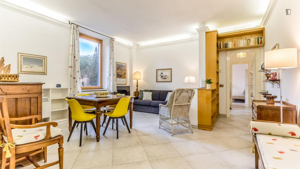 Elegant 1-bedroom apartment in Lateran - Rome - chambre - ImmoJeune