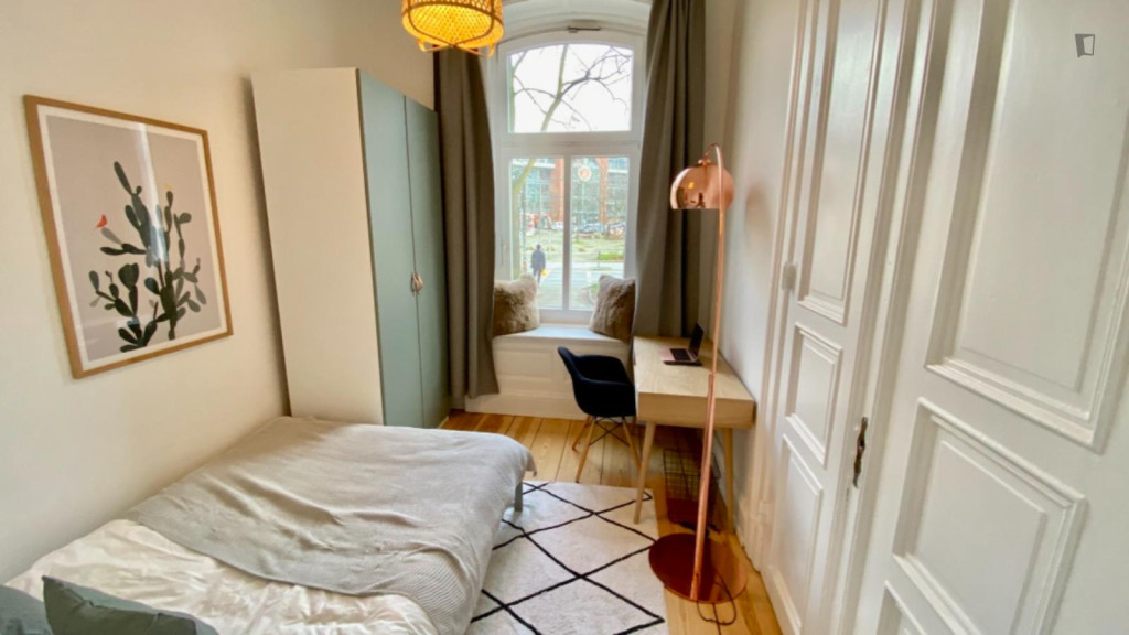 Neat double bedroom in the centre of Hamburg - Hamburg - chambre - ImmoJeune