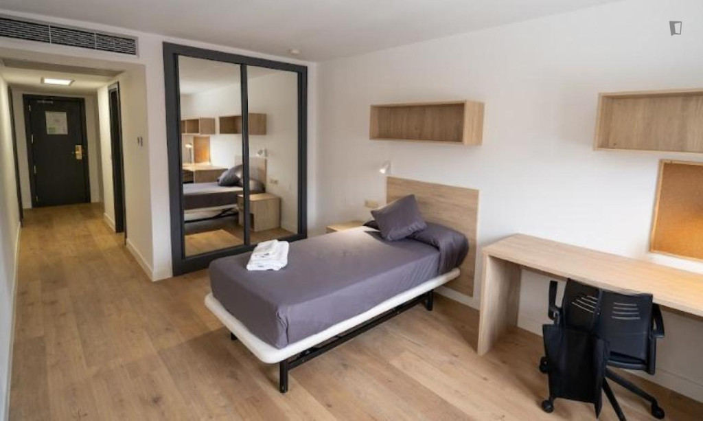 Bright single ensuite bedroom a stone's throw from the Leganés campus of Universidad Carlos III - Madrid - chambre - ImmoJeune
