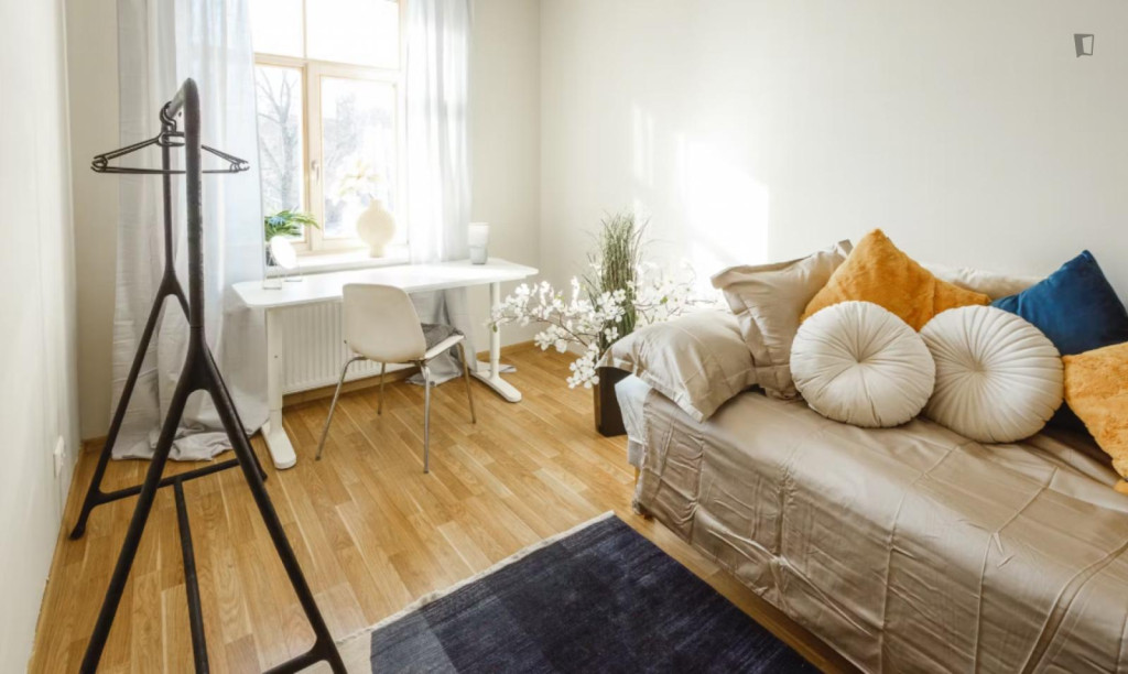 Inviting single bedroom near the centre of Riga - Riga - chambre - ImmoJeune