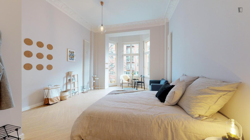 Cosy studio near Rosenthaler Platz metro station - Berlin - chambre - ImmoJeune
