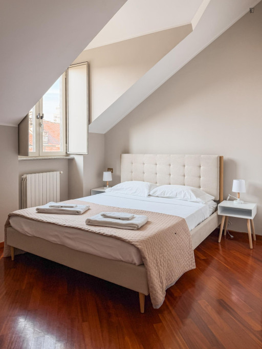 Apartment with Terrace - Turin - chambre - ImmoJeune
