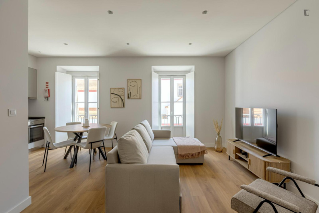Charismatic 1-bedroom flat - Lisbonne - chambre - ImmoJeune