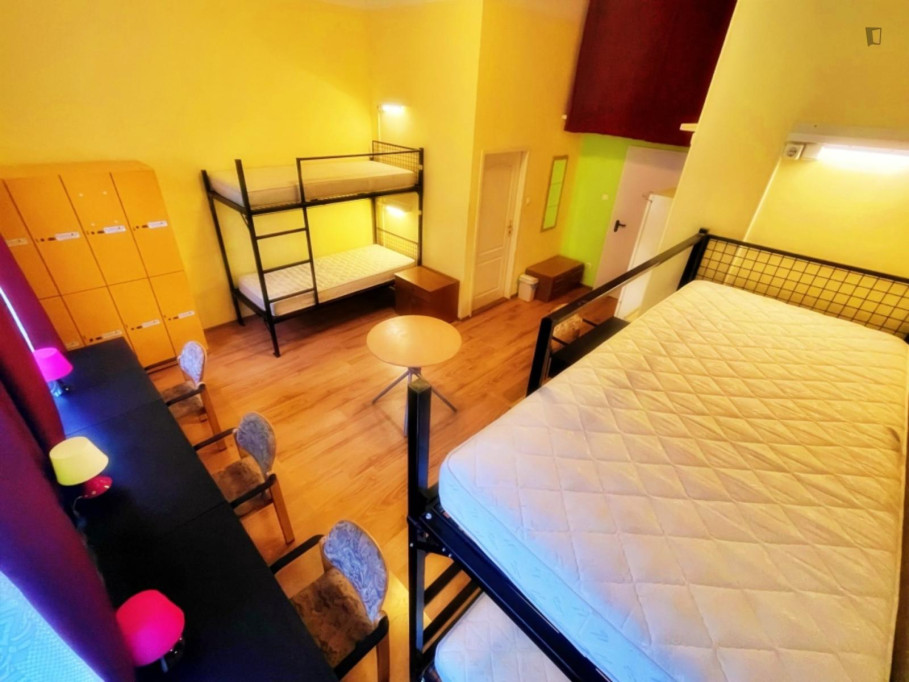 Bed in a snug 4-bed ensuite dorm, in Ferencváros - Budapest - chambre - ImmoJeune