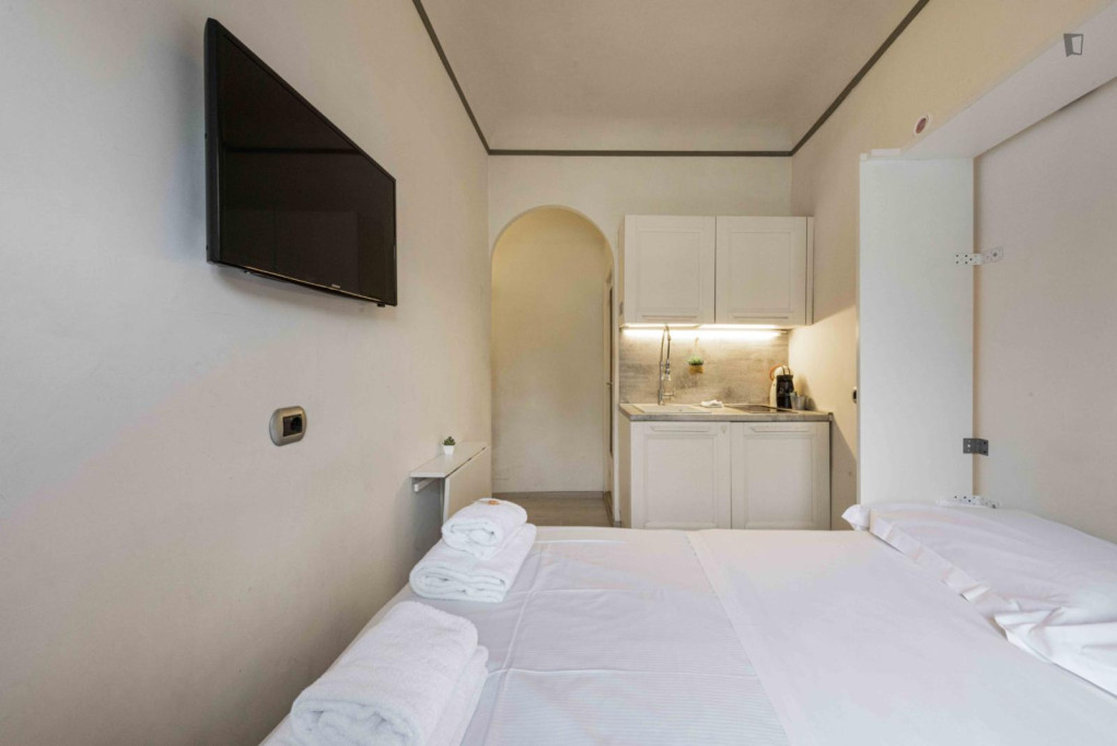 Cosy studio in San Frediano - Florence - chambre - ImmoJeune