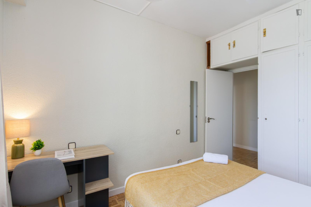 Lovely double bedroom in Cuatro Caminos - Madrid - chambre - ImmoJeune