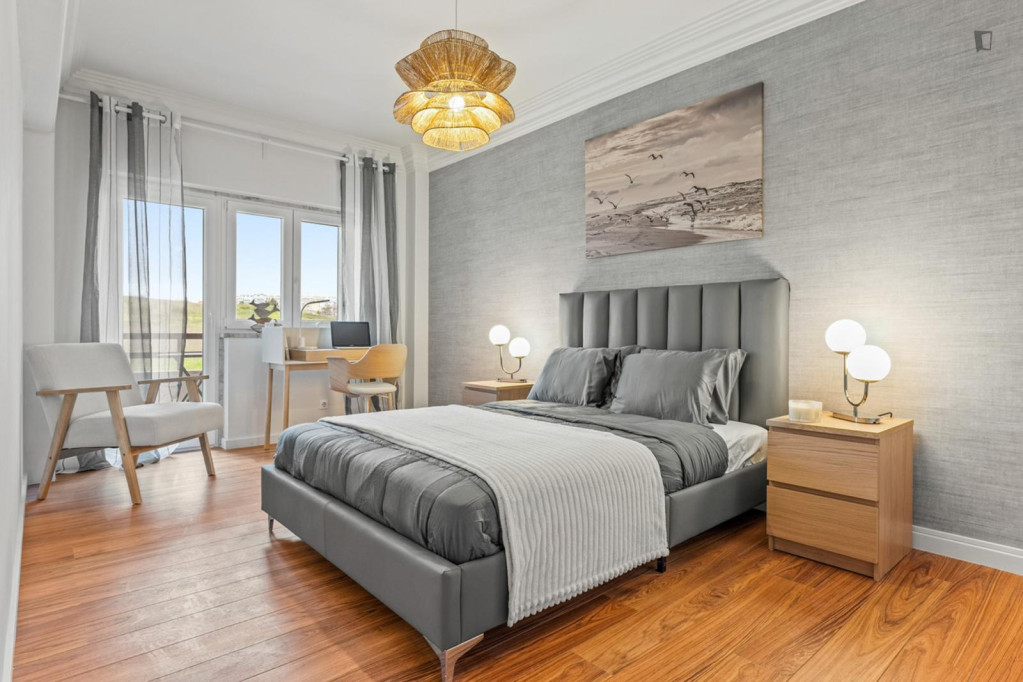 Briliant double bedroom near Nova School of Business and Economics - Lisbonne - chambre - ImmoJeune