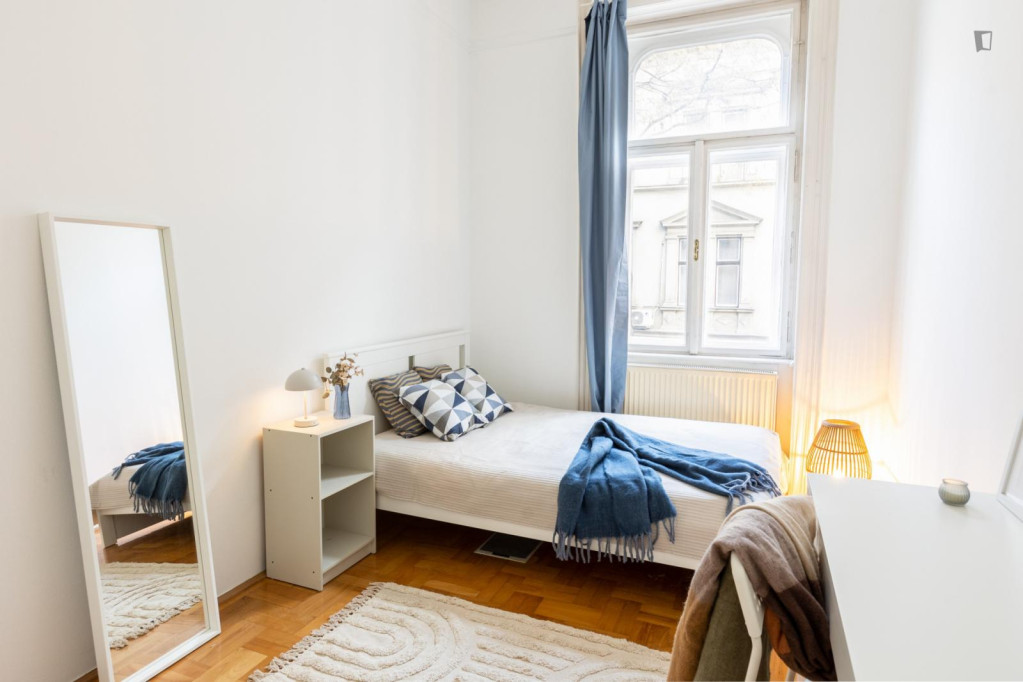 Neat double bedroom near Budapest-Keleti station - Budapest - chambre - ImmoJeune
