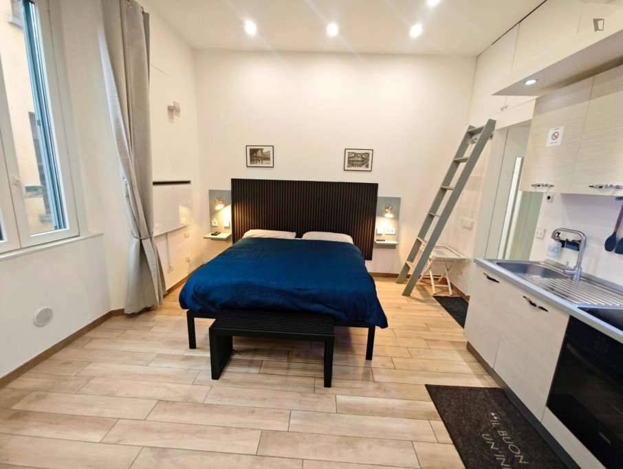 Modern and comfortable studio ideal for Bocconi students - Milan - chambre - ImmoJeune