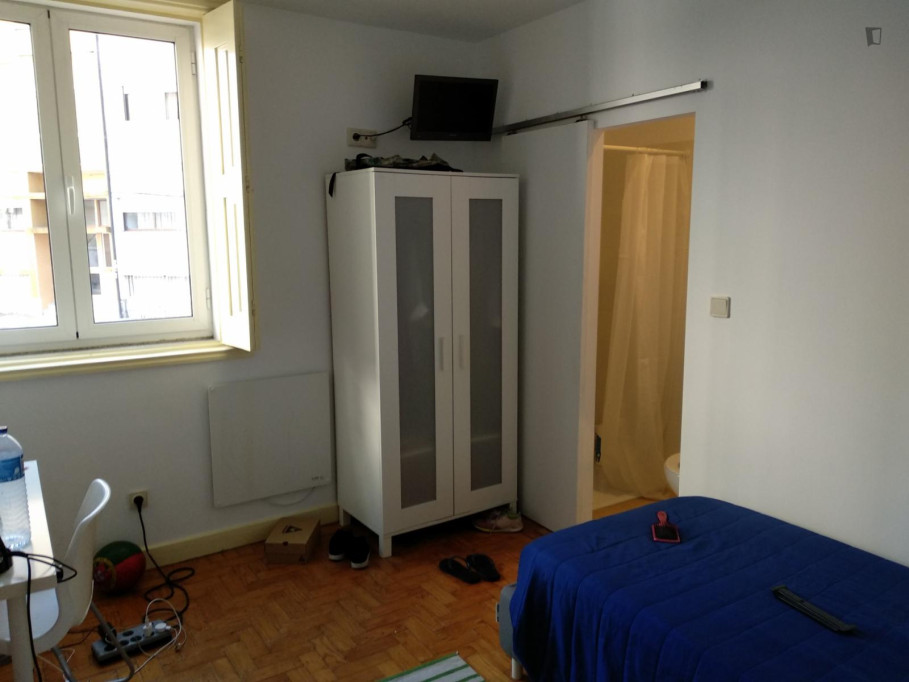 Single bedroom privative bathroom in Polo Universitário - Paranhos - Porto - chambre - ImmoJeune