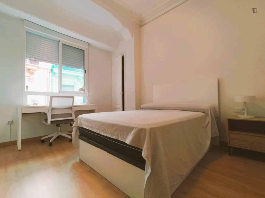 Snug double bedroom in the L'Olivereta district - Valence - chambre - ImmoJeune