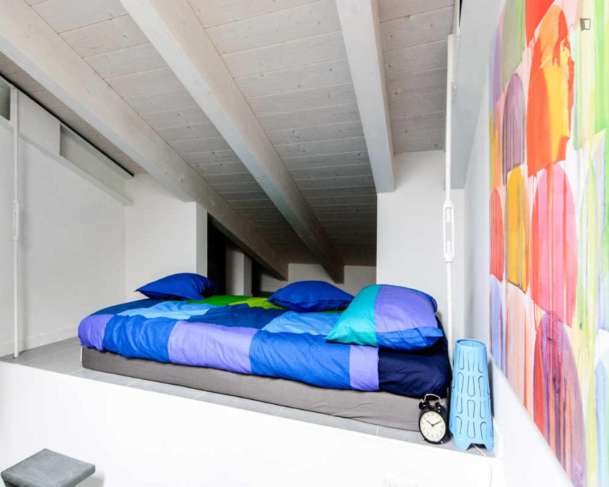 Cool single bedroom in San Donato - Bologne - chambre - ImmoJeune