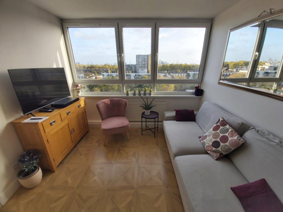 One-Bedroom Apartment in Battersea, London - London - chambre - ImmoJeune