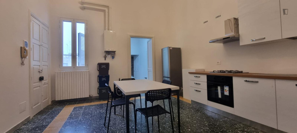 Recently renovated 3-bedroom apartment close to the city center and the university - Lecce - chambre - ImmoJeune