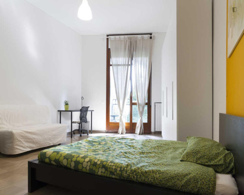 Lovely Double Bedroom near Parco Don Luigi Giussani - Milan - chambre - ImmoJeune